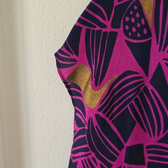 Anthropologie Megan Park  100% Silk Dress coverup Size 8 US - Picture 6 of 7